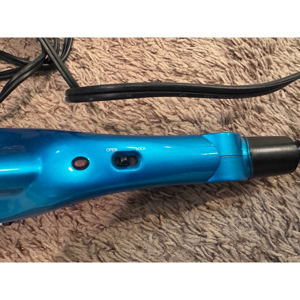 Bed Head TIGI Wave Artist Deep Waver Hair Crimper Curling Iron Blue Works - Picture 3 of 6